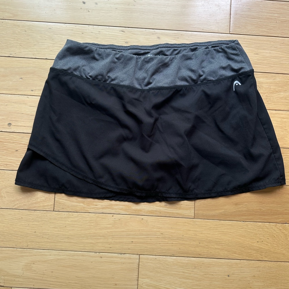Head Gray Athletic Skort with Built-In Shorts